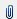 Attachment icon that appears in the toolbar